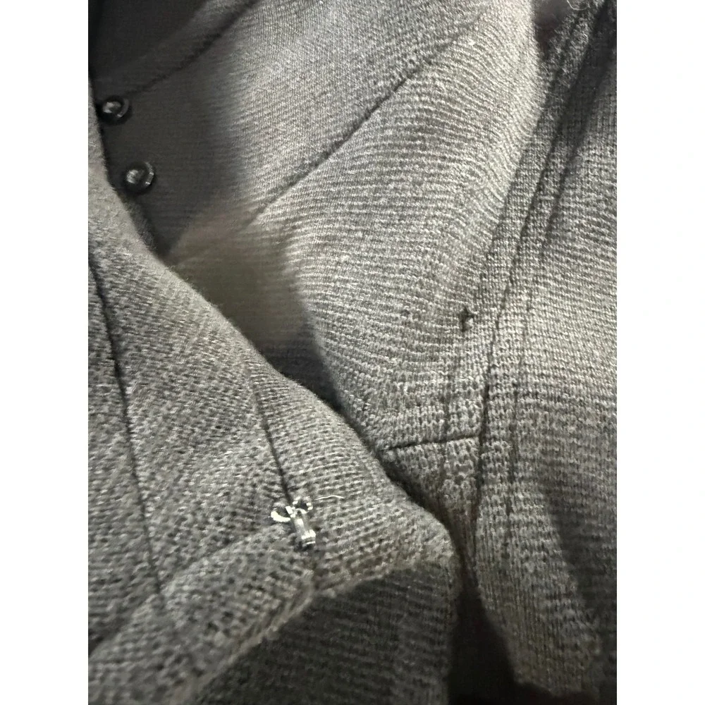 Cabi Love Coat Love Carol Collection Black Cotton Knit Funnel Neck Jacket 3008
